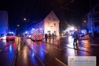 Feuerwehr Stammheim - Verkehrsunfall 17-10-2014 - Freihofstrasse - Stammheim - Foto 7aktuell - Bild - 05